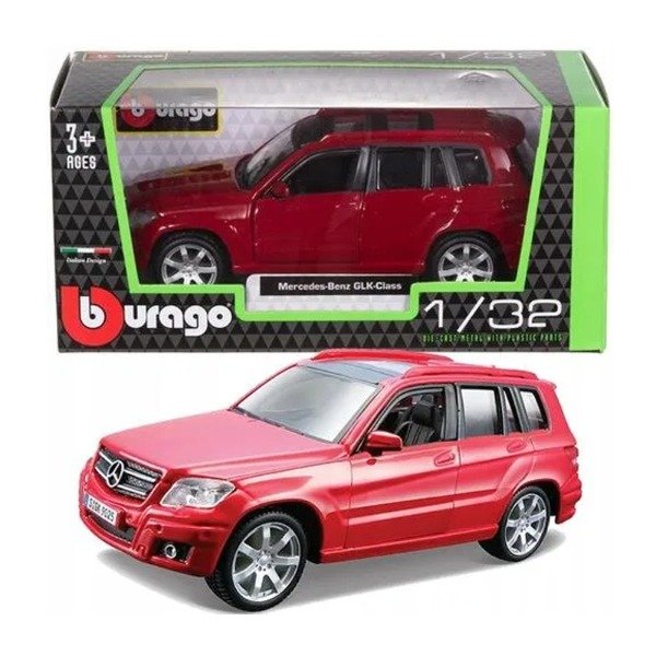 Producto - Camioneta Burago Mercedes Benz Glk-class 1/32 Metal Rojo