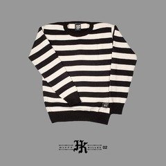 Producto - sweater rayado blanco y negro