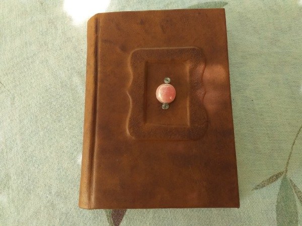 Producto - Cuero y rodocrosita de bolsillo