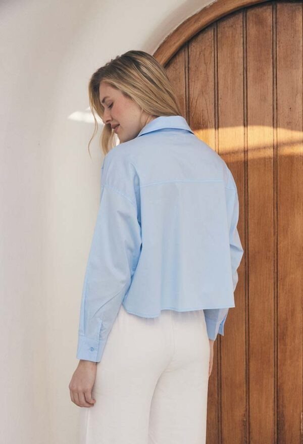 Producto - CAMISA CIELO - CROP