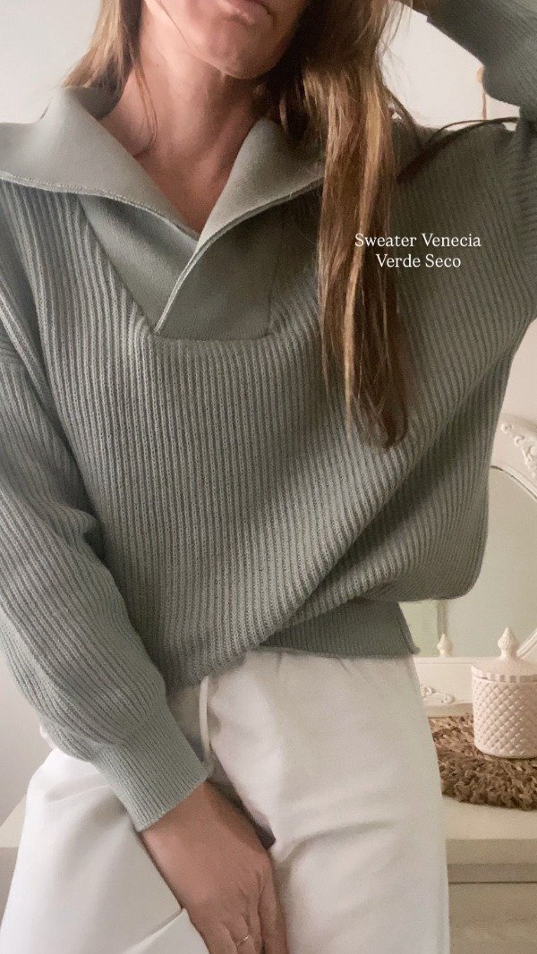 Producto - Sweater Venecia verde seco