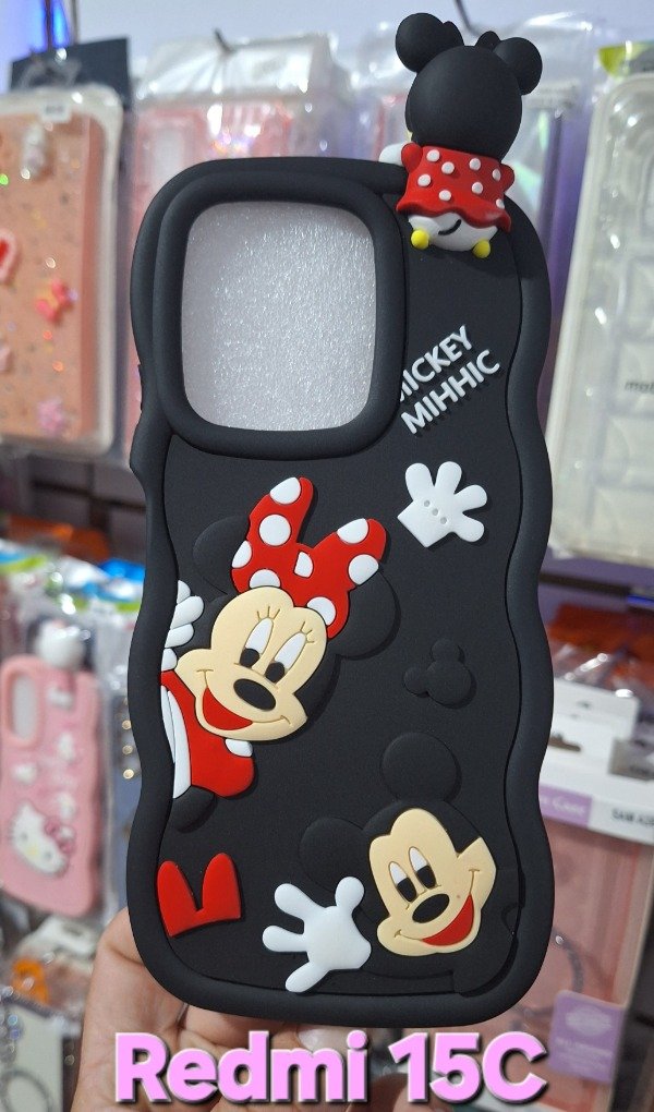 Producto - Fundas silicona diseño con muñeco Minnie. Redmi 15C