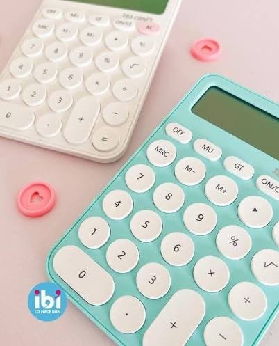 Producto - CALCULADORA IBI CRAFT 12 DIG PASTEL