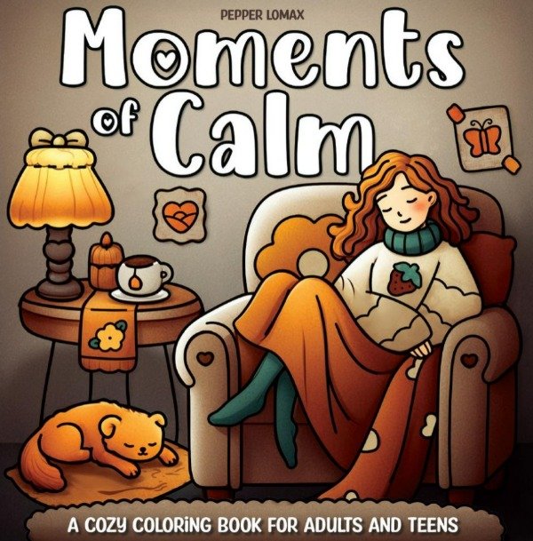 Producto - Moments Of Calm - Libro para Colorear