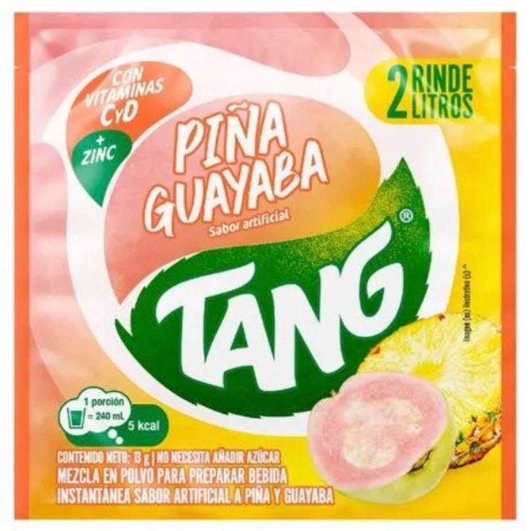 Producto - Jugo Tang PIÑA GUAYABA un sobre 13gr