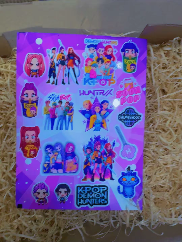 Producto - Plancha de stickers guerreras l