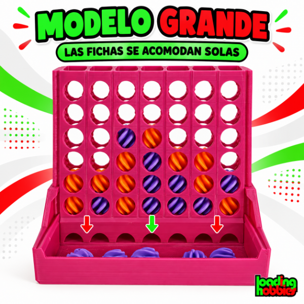 Producto - Juego Conecta 4 Twister Modelo Grande - 6