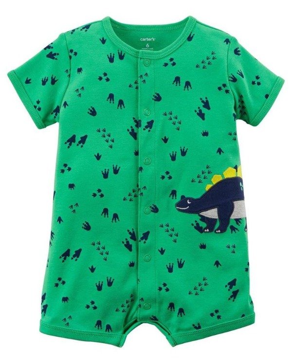 Producto - Enterito Verano Bebe Verde con Dinos