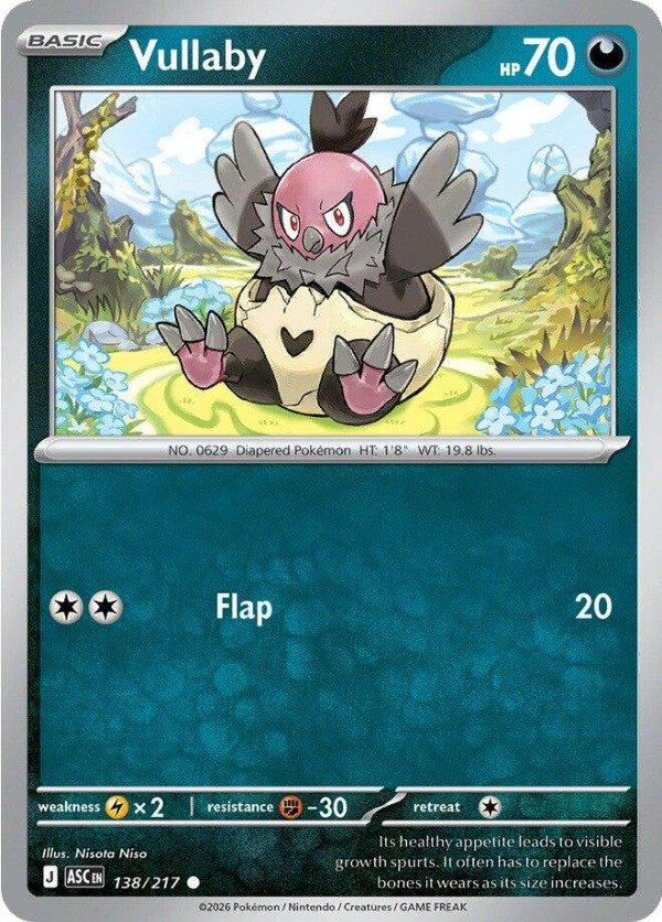 Producto - Vullaby (138/217) [Mega Evolution: Ascended Heroes]