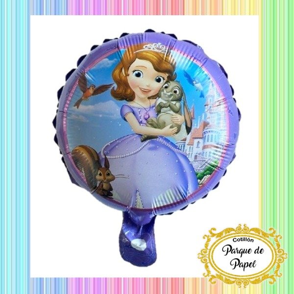 Producto - Globo metalizado Sofia princesa (23cm)