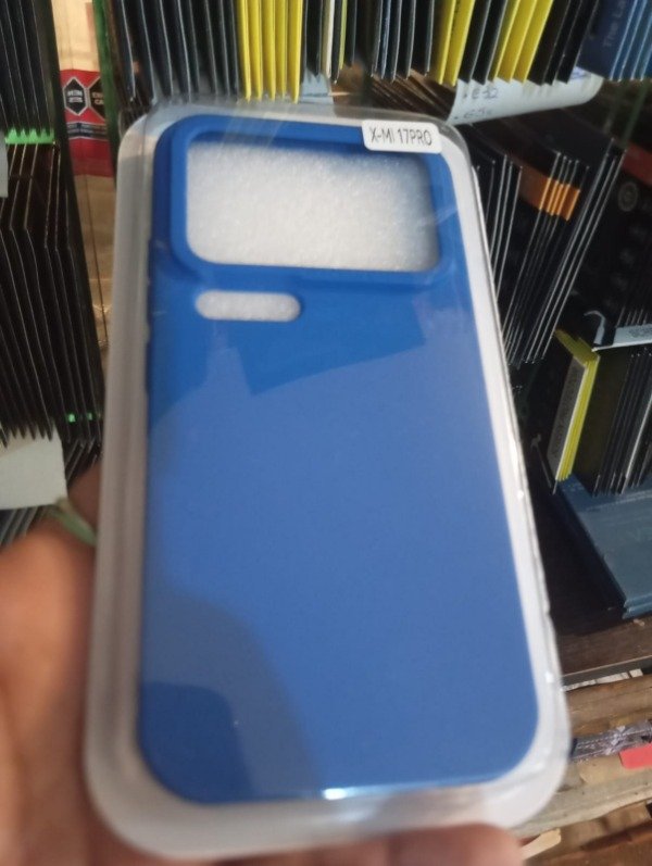 Producto - Funda Silicone Case Azul para Xiaomi Redmi Note 17 Pro
