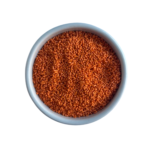 Producto - Granas naranja x100gr