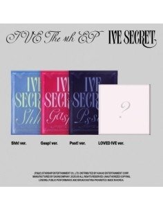 Producto - IVE ALBUM IVE SECRET 4 SET VER