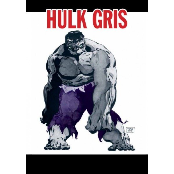 MARVEL-IMPRESCINDIBLES-#05 Hulk: Gris - Vader Toys