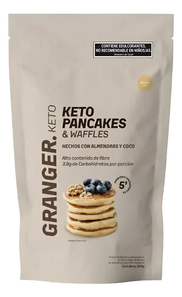 Producto - KETO PANCAKES - 210gr GRANGER FOODS - 0