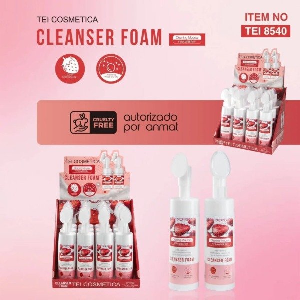 Producto - LIMPIADOR FACIAL TEI FRUTILLA