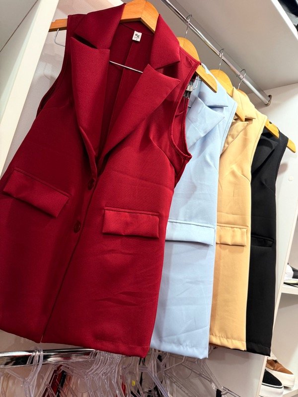 Producto - Chaleco sastrero largo