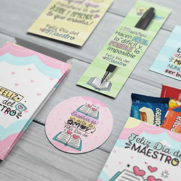 Producto - Kit Imprimible Día Del Maestro (kit 2) - 3