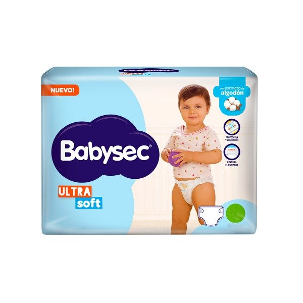 Producto - Pañales Babysec Ultrasoft