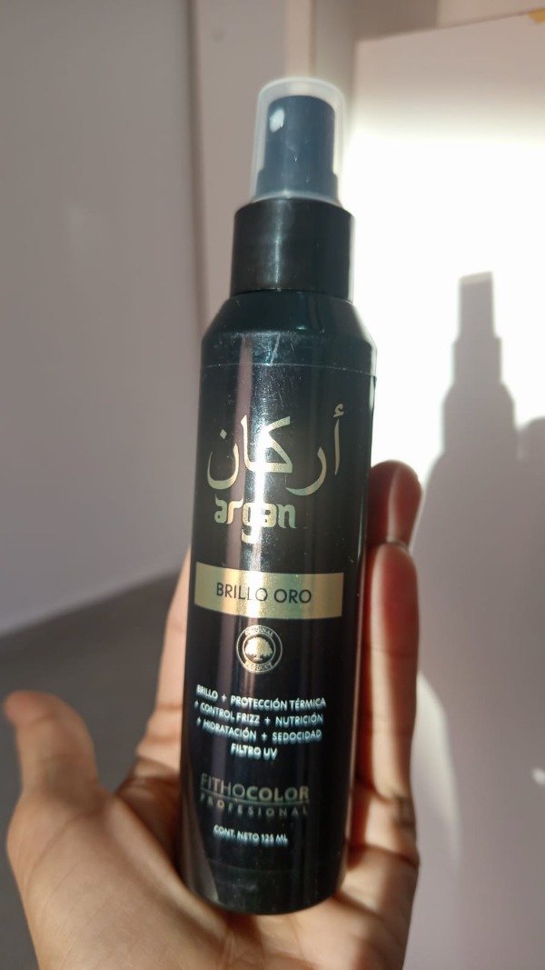 Producto - BRILLO ORO FITHOCOLO ARGAN 125ml PROTECCION TERMINA
