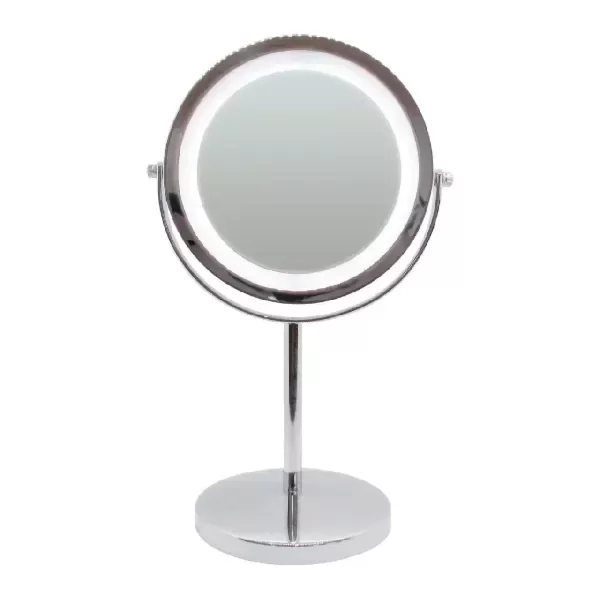 Producto - ESPEJO METAL C/PIE LED + AUMENTO X5 - 0