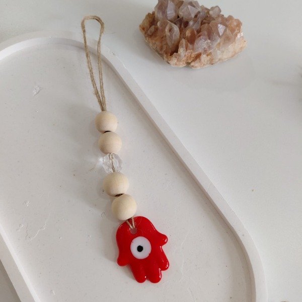 Producto - Colgante manito roja
