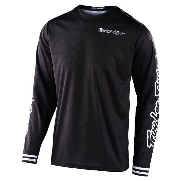 Producto - JERSEY TROY LEE DESIGNS 2025 GP MONO NEGRA MANGA LARGA E50