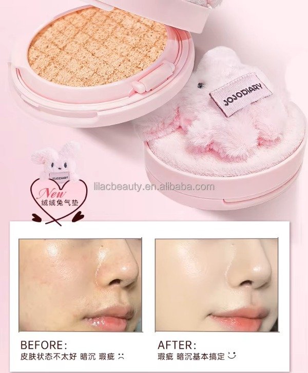Producto - Base cushion fluffy bunny Tono  - Jojo Diary - 2