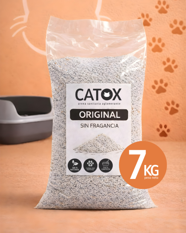 Producto - Arena sanitaria aglomerante Original sin fragancia x 7KG