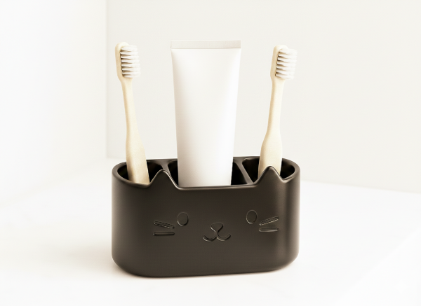 Producto - Porta Cepillos de Dientes y Dentífrico