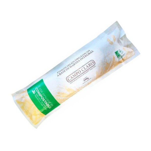 Producto - Fideos Secos Organicos x 500g CAMPO CLARO