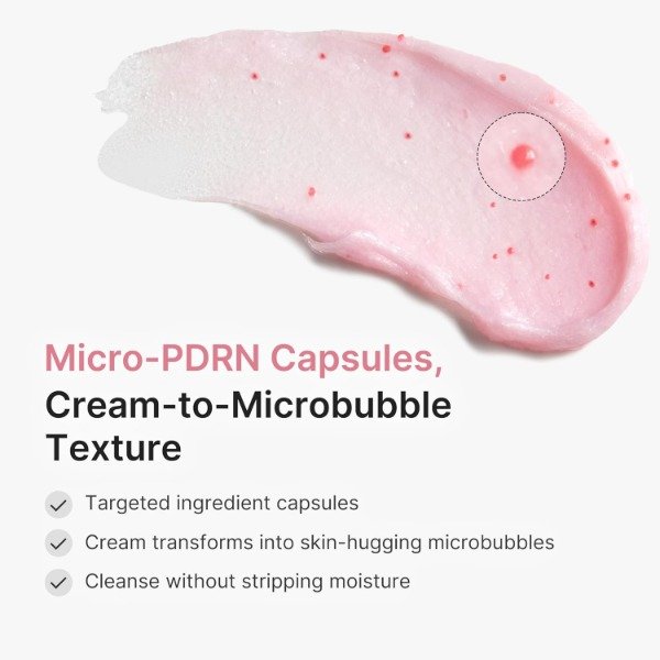 Producto - medicube PDRN Pink Glutathione Capsule Cleansing Foam 120g - 4