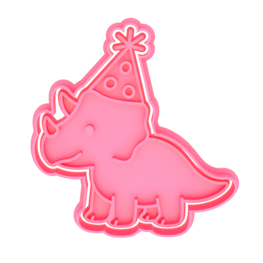 Producto - Cortante con Stamp Dino Cumple 3