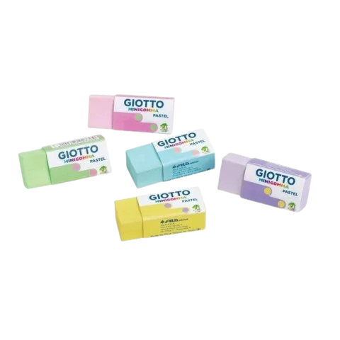 Producto - Goma Giotto Mini Pastel