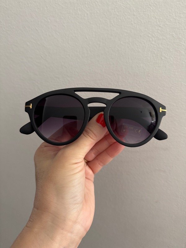 Producto - Lentes oval negros
