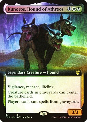 Producto - Kunoros, Hound of Athreos (Extended Art Foil)