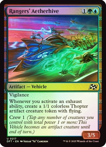 Producto - Rangers' Aetherhive Foil  Aetherdrift