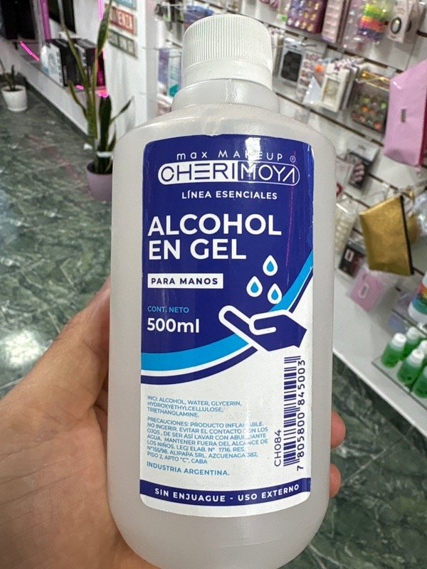 Producto - Alcohol en gel CHERIMOYA 500ml