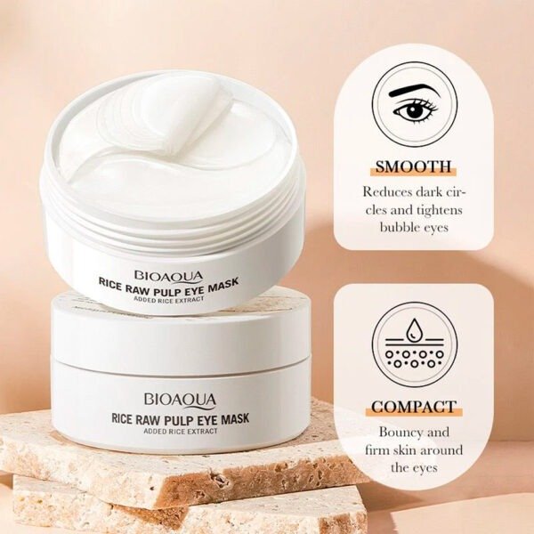 Producto - Parches Hidratantes Arroz Anti Ojeras Arrugas Todo Tipo De Piel - Bioaqua