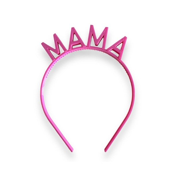 Producto - Vincha Baby Shower Revelación Sexo Mama Papa 3d