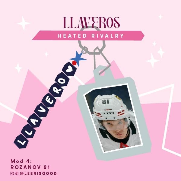 Producto - Charm Llavero - ROZANOV 81