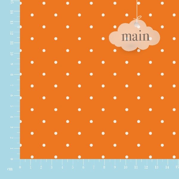 Producto - Silver Lunares Naranja