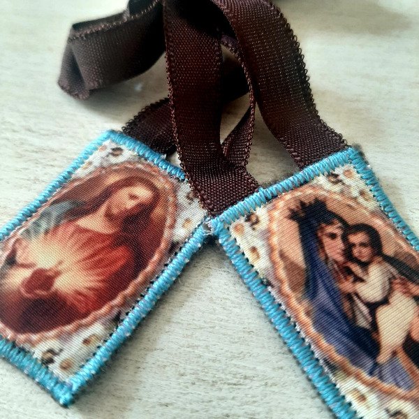 Producto - Escapulario Sagrado Corazón 02 - 0