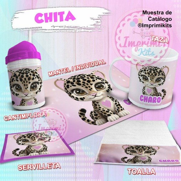 Producto - Plantillas Para Sublimar Diseños Set de Jardín Chita