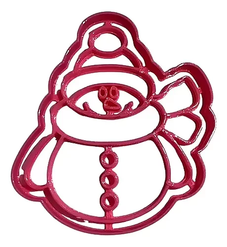 Producto - Cortante muñeco de nieve