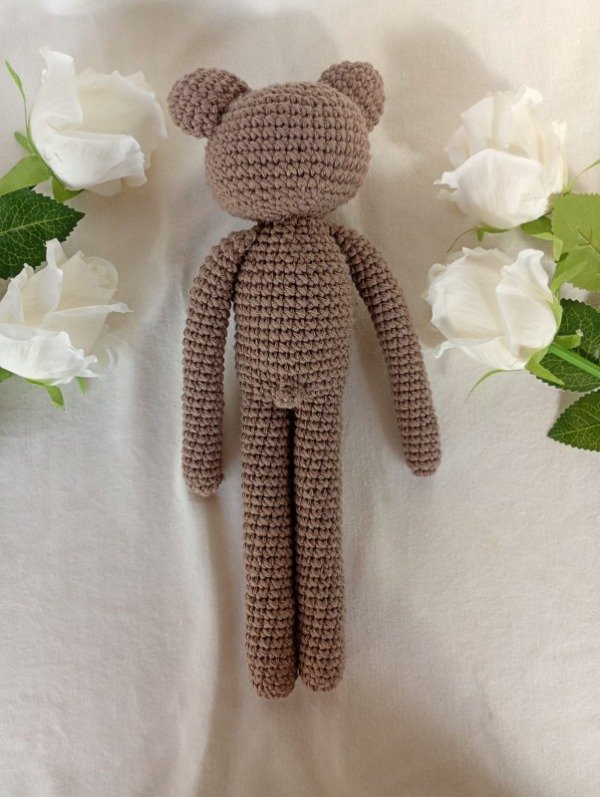 Producto - Kit De Apego Osito Marrón-Manta+Amigurumi+Sonajero - 4