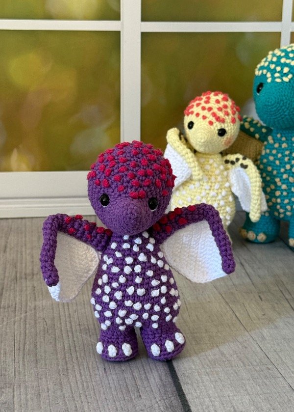 Producto - Bebé Gregorio Pterodáctilo - Guía de tejido - 1