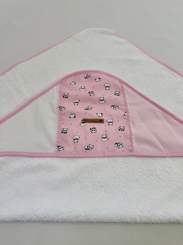 Producto - Toallon minipandaa rosa