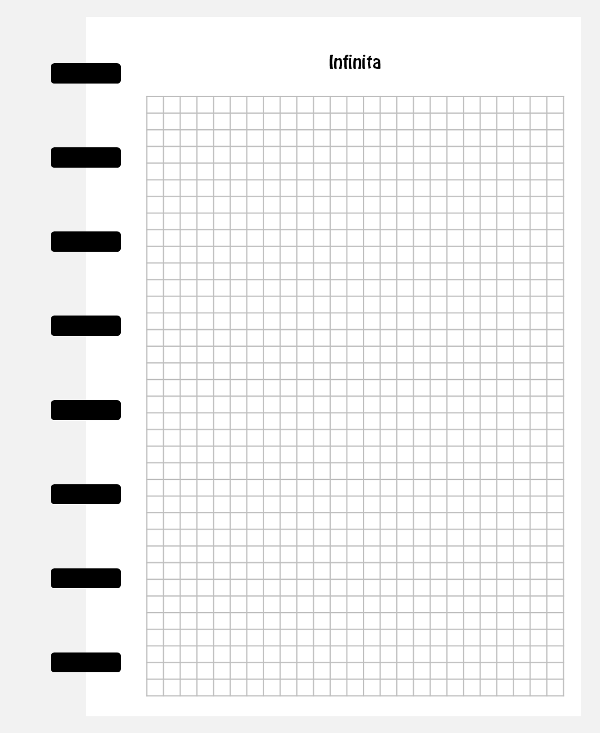 Producto - 20 Hojas cuadriculadas A5 - Sin detalle