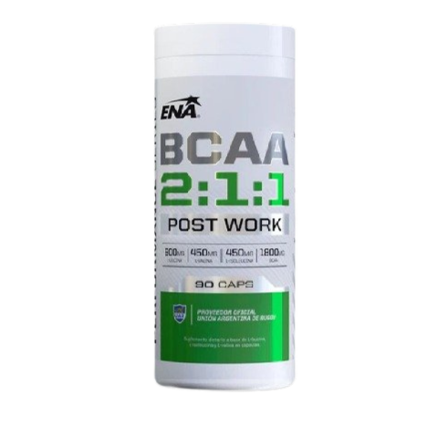 Producto - BCAA 2:1:1 - 90 cápsulas